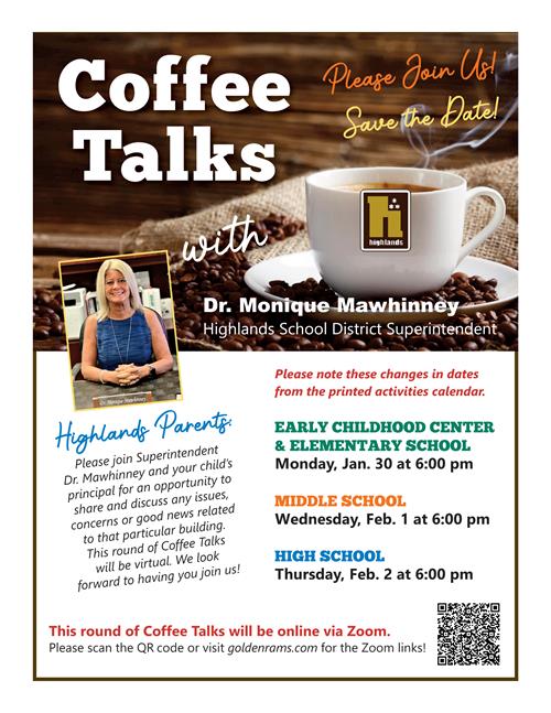 Coffee Talk Flyer